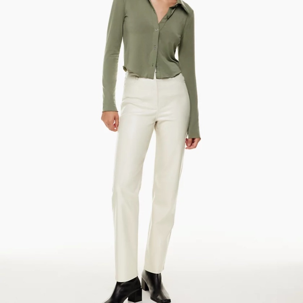 Melina super high rise matte pearl size 8